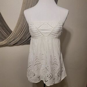 Unit Lace Detail Cross Back Camisole Sz S